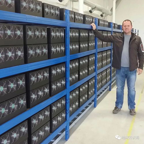 Expansive mining farm showcasing rows of hosted mining machines